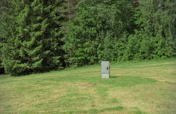Viena no elektrības pieslēgvietām